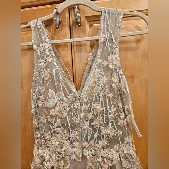 Mac Duggal A20131 Beaded Floral Dress NWT Size 2 - Picture 11 of 12